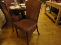 loom stoelen rood